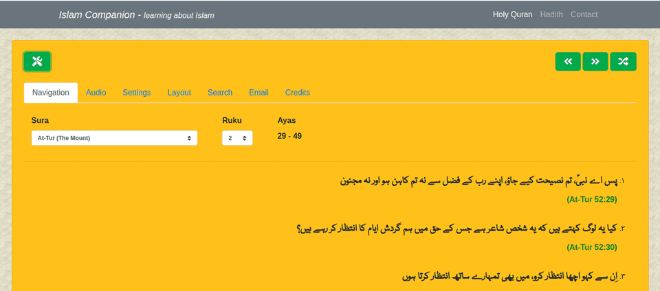 Islam Companion Web API